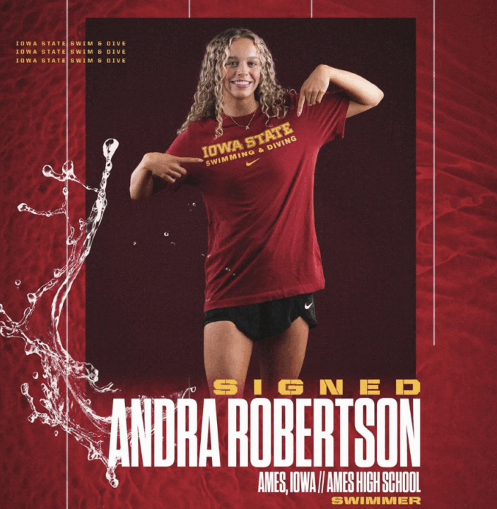 Breaststroker Andra Robertson Sends Commitment To Iowa State For Fall 2025